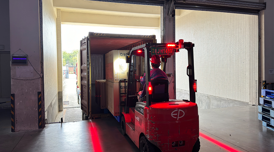 衣物烘干機(jī)出貨英國(guó)，開(kāi)啟合作新篇