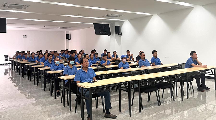 健康與安全！金環(huán)電器開(kāi)展職業(yè)健康知識(shí)專題培訓(xùn)