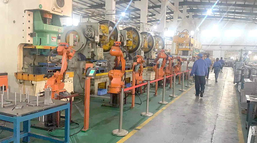 揭秘金環(huán)電器滾筒干衣機(jī)沖壓自動(dòng)化生產(chǎn)是如何進(jìn)行的？