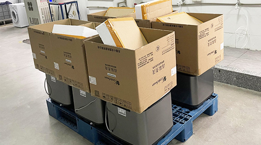 高質(zhì)量 低返工率！順利完成客戶迷你洗衣機(jī)驗(yàn)貨