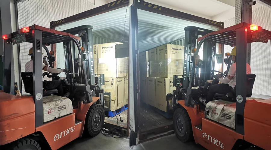 趕進(jìn)度加油干！ 迅速完成松下客戶(hù)的衣物烘干機(jī)出貨