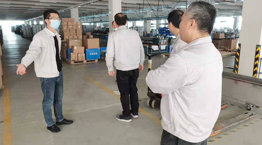 查隱患 防事故！金環(huán)電器領(lǐng)導(dǎo)開展節(jié)前安全檢查